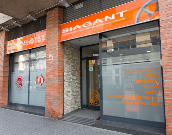 Fachada de las oficinas de Siagant