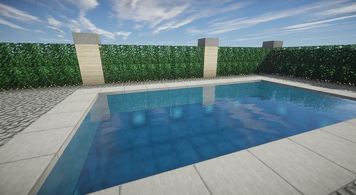 Render de piscina comunitaria